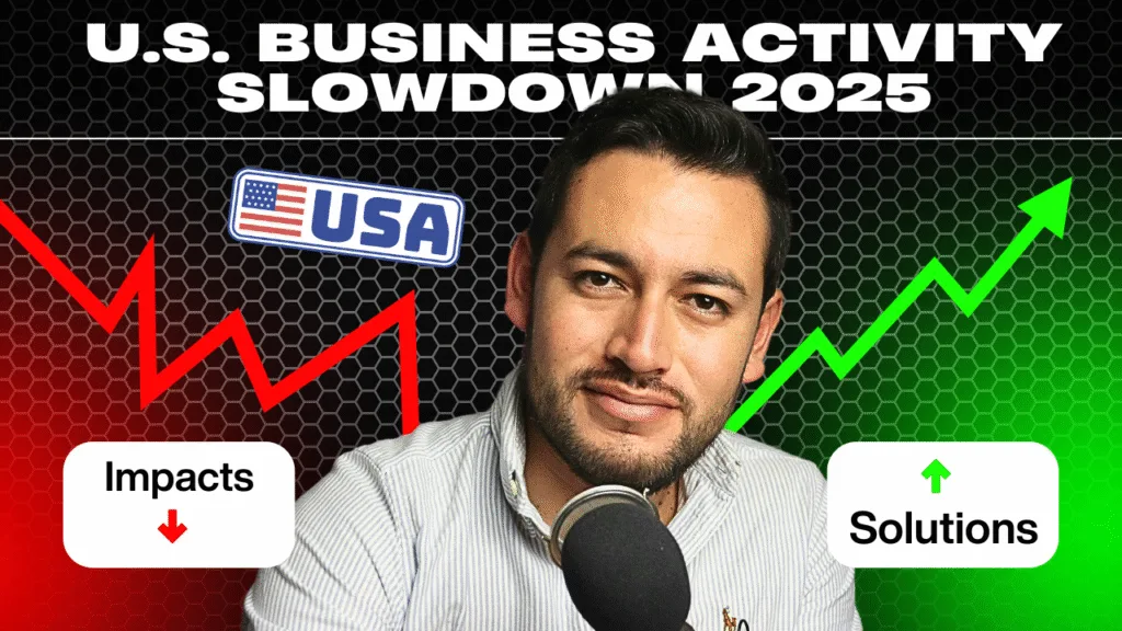 U.S. business activity slowdown 2025 graph