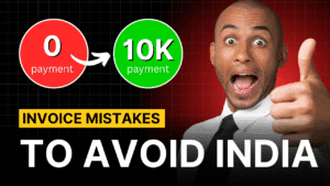 Invoice Mistakes to Avoid India – Complete Guide for Freelancers & Small Businesses
