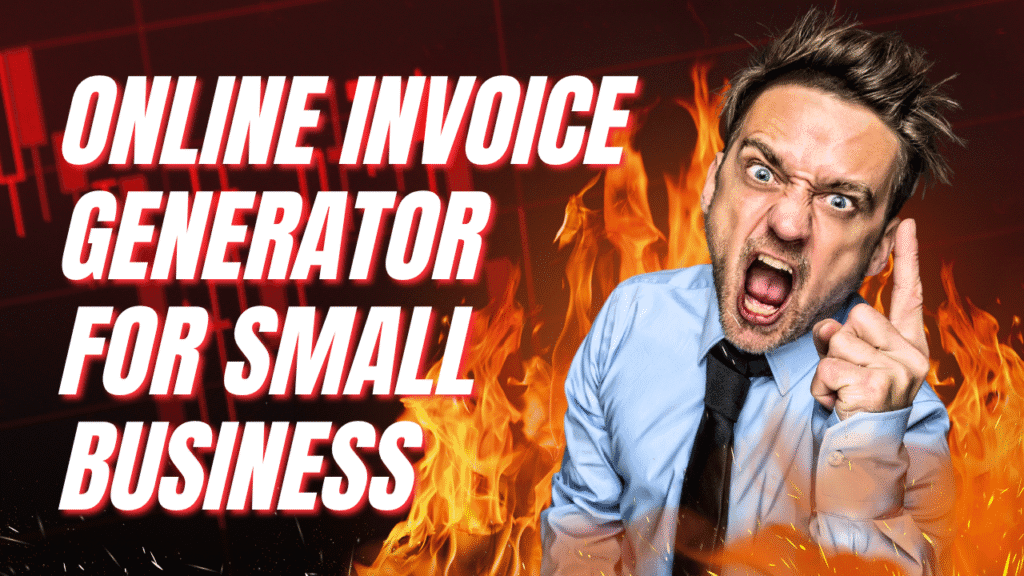 Professional online invoice generator for small business India for creating GST-ready invoices instantly